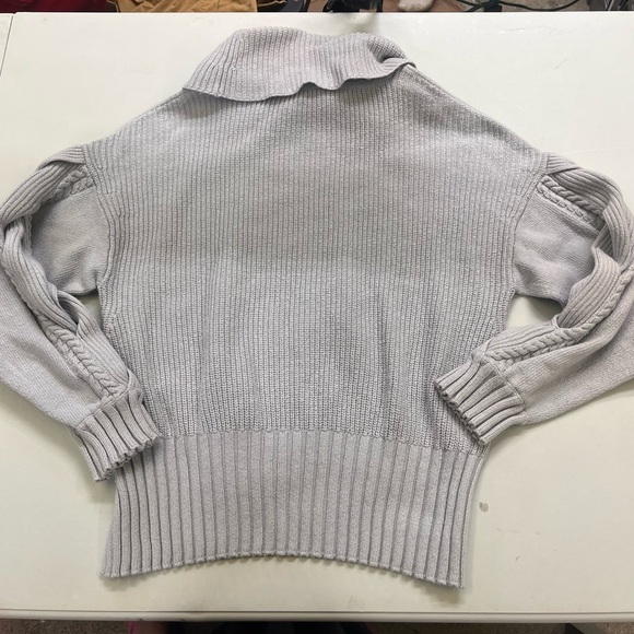 Jonathan Simkhai Blue Chloe Sweater - Picture 14 of 15